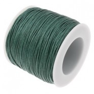 Waxkoord 1.0 mm Army green